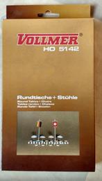 Vollmer H0 5142 Ronde tafels met stoelen, Nieuw in OVP, Hobby en Vrije tijd, Modeltreinen | H0, Ophalen of Verzenden, Nieuw, Overige typen