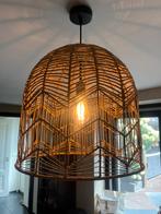 Rotan hanglamp, Huis en Inrichting, Lampen | Hanglampen, Ophalen, Overige materialen, Botanische, Zo goed als nieuw