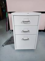 Metalen archiefkastje op wielen, Ophalen of Verzenden