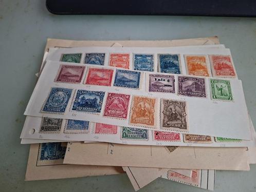 Nicaragua, grote collectie op blaadjes en kaartjes adv # 1, Postzegels en Munten, Postzegels | Volle albums en Verzamelingen, Buitenland
