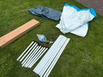 Intex 244x51 opzet zwembad met afdek hoes, Ophalen, Minder dan 80 cm, 200 tot 400 cm, Rechthoekig