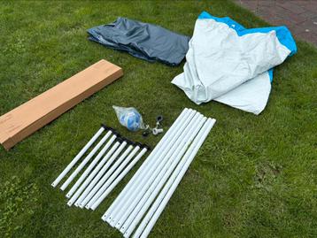 Intex 244x51 opzet zwembad met afdek hoes beschikbaar voor biedingen