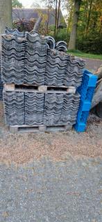 Sneldekkers betonpan steinfelder, Doe-het-zelf en Verbouw, Ophalen, Gebruikt, Steen of Klei, 15 m² of meer