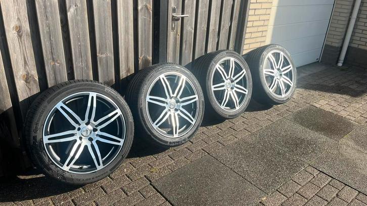 Sport velgen 20inch + Conti banden z.g.a.n., Auto diversen, Tuning en Styling, Ophalen