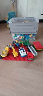 Grote bak vol duplo, blokken, voertuigen, alles, Ophalen, Zo goed als nieuw, Overige merken