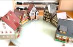 Dorpshuizen vakwerk HO 1/87 modelspoor, Hobby en Vrije tijd, Modeltreinen | H0, Overige merken, Gebruikt, Gelijkstroom of Wisselstroom