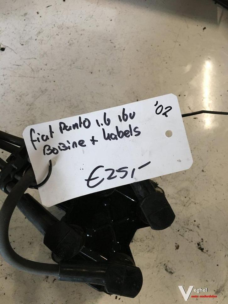 Fiat Punto 1.6 16v 2002 Bobine met kabels, Auto-onderdelen, Motor en Toebehoren, Gebruikt, Ophalen of Verzenden