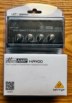 Behringer MicroAMP HA400 Koptelefoonversterker, Ophalen of Verzenden, Zo goed als nieuw, Minder dan 500 watt, Overige typen