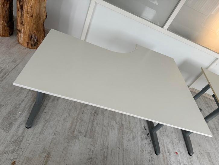 IKEA GALANT Hoekbureau + Bureaustoel, Huis en Inrichting, Bureaus, Gebruikt, Bureau, In hoogte verstelbaar, Ophalen of Verzenden