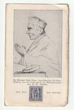 relikwie Pater Jean-Baptiste Berthier prentje stukje stof, Verzenden, Gebruikt, Kaart of Prent, Christendom | Katholiek