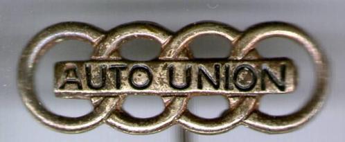 Auto Union Audi zilverkleurig auto speldje ( A_033a ), Verzamelen, Speldjes, Pins en Buttons, Zo goed als nieuw, Speldje of Pin