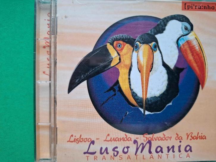 LUSO MANIA -TRANSATLANTICICA-LISBOA-LUANDA-SALVADOR DA BOHIA, Cd's en Dvd's, Cd's | Overige Cd's, Zo goed als nieuw, Ophalen of Verzenden