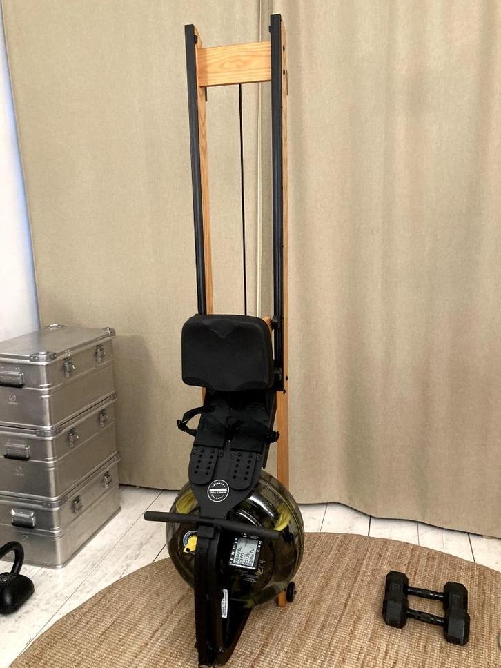 First Degree Apollo Plus Rower (water rower), Sport en Fitness, Fitnessapparatuur, Zo goed als nieuw, Roeitrainer, Armen, Benen