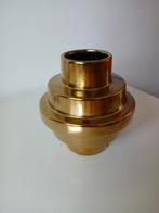 Gouden vaas Daan Kromhout, Ophalen of Verzenden, Zo goed als nieuw, Overige kleuren, Minder dan 50 cm
