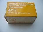 Audio Technica AT-11 Dual Magnet Cartridge of AT 66-7D naald, Ophalen of Verzenden, Nieuw, Dual