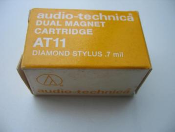 Audio Technica AT-11 Dual Magnet Cartridge of AT 66-7D naald beschikbaar voor biedingen