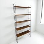wandkast jaren 60 string model. Mid century, Ophalen, Met plank(en), Gebruikt, Minder dan 150 cm