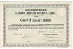 Golubovecer Glanzkohlenbergbau - Amsterdam 1899  Certificaat, Postzegels en Munten, Aandelen en Waardepapieren, Verzenden, Voor 1920