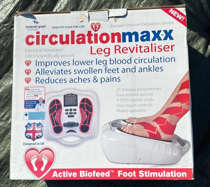 Circulation Maxx voetmassage apparaat, Sport en Fitness, Massageproducten, Nieuw, Apparaat, Ophalen of Verzenden