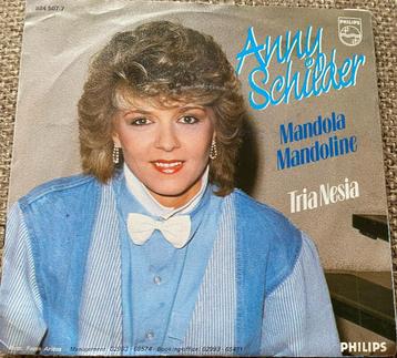 Vinyl Singeltje Anny Schilder Mandola mandoline beschikbaar voor biedingen