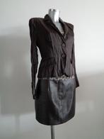 Marie Lund Copenhagen getailleerd jasje maten 38 + 42/44, Kleding | Dames, Maat 38/40 (M), Bruin, Nieuw, Ophalen of Verzenden