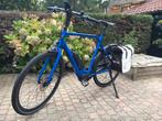 Cortina E Mozzo blauwe herenfiets uit 2019 met nieuwe motor, 59 cm of meer, Ophalen, Zo goed als nieuw, Cortina