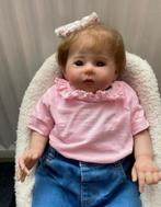 Reborn baby pop meisje, met toebehoren, Verzenden, Zo goed als nieuw, Pop, Levensecht of Reborn