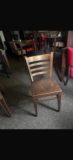 50 houten horeca stoelen / Stevige kwaliteit, Huis en Inrichting, Stoelen, Ophalen, Bruin, Zo goed als nieuw, Vijf, Zes of meer stoelen