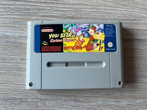 Yogi Bear Cartoon Capers voor de Super Nintendo, Spelcomputers en Games, Games | Nintendo Super NES, Ophalen of Verzenden