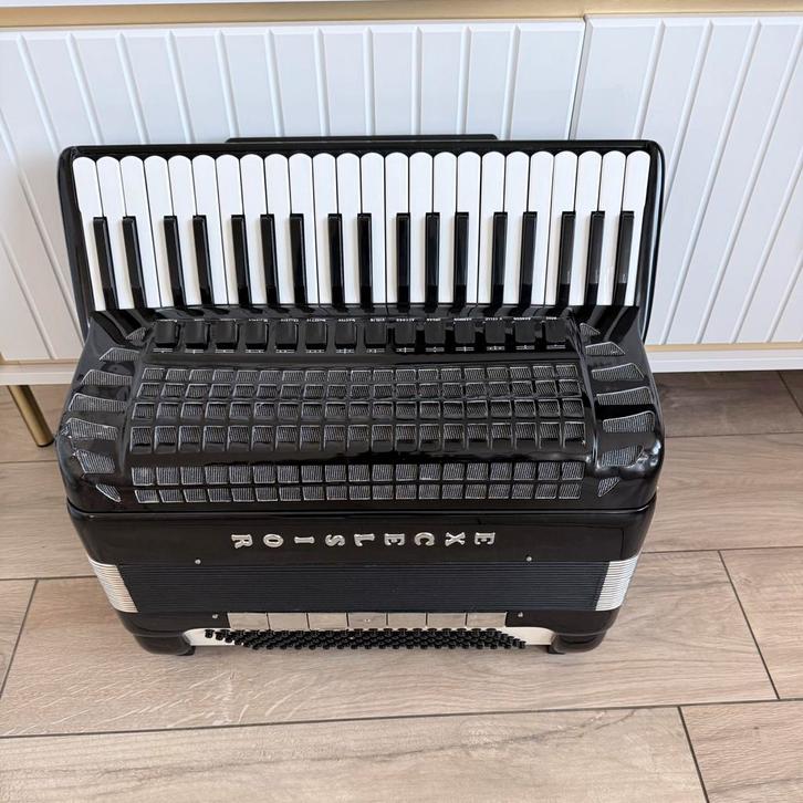 Accordeon Excelsior model 960 Cassotto, Muziek en Instrumenten, Accordeons, Zo goed als nieuw, 120-bas, Overige merken, Ophalen of Verzenden