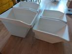 IKEA bakken met klep (4x), Ophalen of Verzenden, Zo goed als nieuw, Rechthoekig, Riet