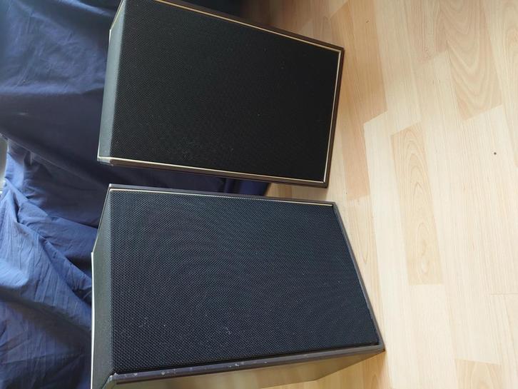 Philips 22 RH 431 Luidsprekers - Vintage Audio, Audio, Tv en Foto, Luidsprekers, Gebruikt, Front, Rear of Stereo speakers, Minder dan 60 watt