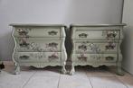 2 nachtkastjes, Huis en Inrichting, Ophalen, Zo goed als nieuw, Minder dan 45 cm, Minder dan 55 cm