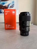 Sony FE 90mm f/2.8 Macro G OSS te koop!, Ophalen of Verzenden, Zo goed als nieuw, Macrolens