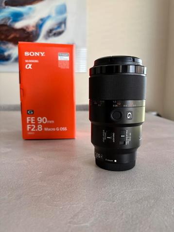 Sony FE 90mm f/2.8 Macro G OSS te koop! beschikbaar voor biedingen