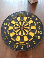 Vintage dartbord 1949 made in England dee bee, Sport en Fitness, Darts, Ophalen of Verzenden, Zo goed als nieuw, Dartbord