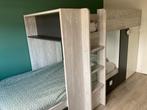Trasman Stapelbed Maxim Antraciet met ingebouwde Kast, Kinderen en Baby's, Kinderkamer | Stapelbedden en Hoogslapers, Ophalen