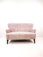 Vintage Artifort Theo Ruth bank tweezits roze rib nieuw, Ophalen of Verzenden, Huis en Inrichting