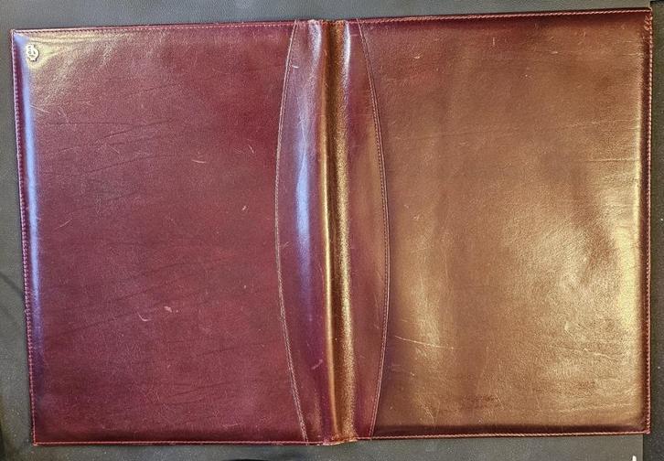 Stijlvolle leren schrijfmap A4 – Castelijn & Berends, Diversen, Schrijfwaren, Gebruikt, Ophalen of Verzenden