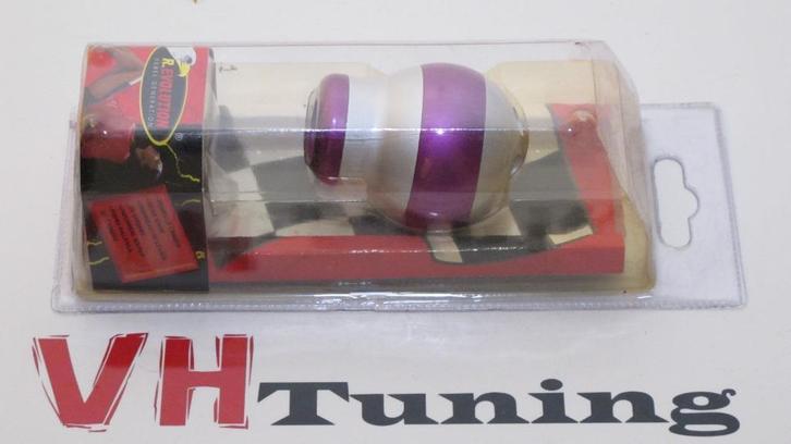 R. EVOLUTION 13458 pookknop paars aluminium, Auto diversen, Tuning en Styling, Ophalen of Verzenden