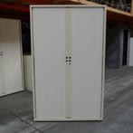 Gispen Roldeurkasten | Garagekasten | Creme/Wit | 198x120x47, Gebruikt, -, -, Ophalen of Verzenden
