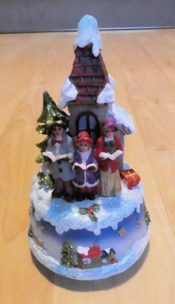 Vintage retro speeldoos muziek doos koor koortje., Diversen, Kerst, Zo goed als nieuw, Ophalen of Verzenden
