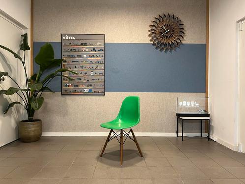 Vitra / Herman Miller | Eames | DSW | Groen fiberglass | 1x, Huis en Inrichting, Stoelen, Gebruikt, Eén, Overige kleuren, Ophalen of Verzenden