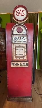 Bijzondere retro benzinepomp / gas kast verzamelobject, Ophalen, Gebruikt
