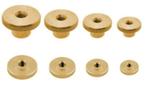 Messing Duimmoer DIN 466 Kartelmoer m3 woonboot kotter jacht, N, Nieuw, Ophalen of Verzenden, N