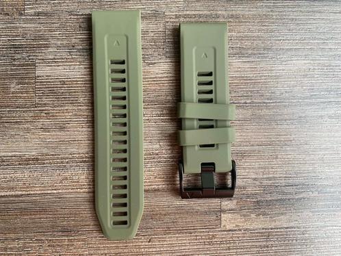 25029 Polsband Quickfit Garmin Fenix 26mm, nieuw, Sieraden, Tassen en Uiterlijk, Sporthorloges, Nieuw, Groen, Ophalen of Verzenden
