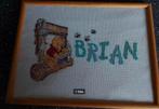 Borduurwerkje Winney the Pooh Brian in lijstje gratis, Ophalen of Verzenden, Zo goed als nieuw