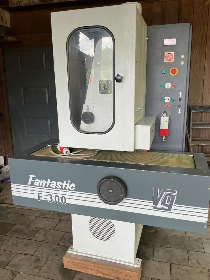 Stijlenschuurmachine van groeneweghe  f300, Doe-het-zelf en Verbouw, Gereedschap | Schuurmachines, Zo goed als nieuw, Bandschuurmachine