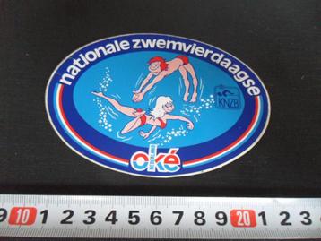 sticker ovaal strip nederland oké zwemmen rob gorter zwem4d beschikbaar voor biedingen