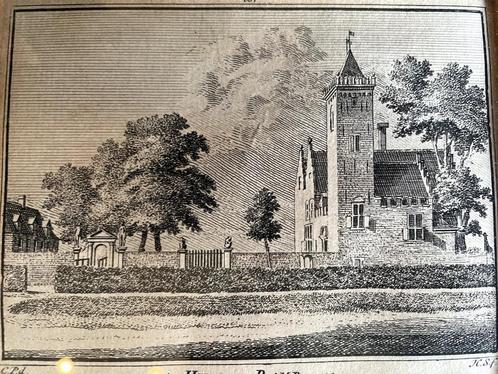 1730 't Huis te Ramp - Bergen / H. Spilman - -, Antiek en Kunst, Kunst | Etsen en Gravures, Ophalen of Verzenden